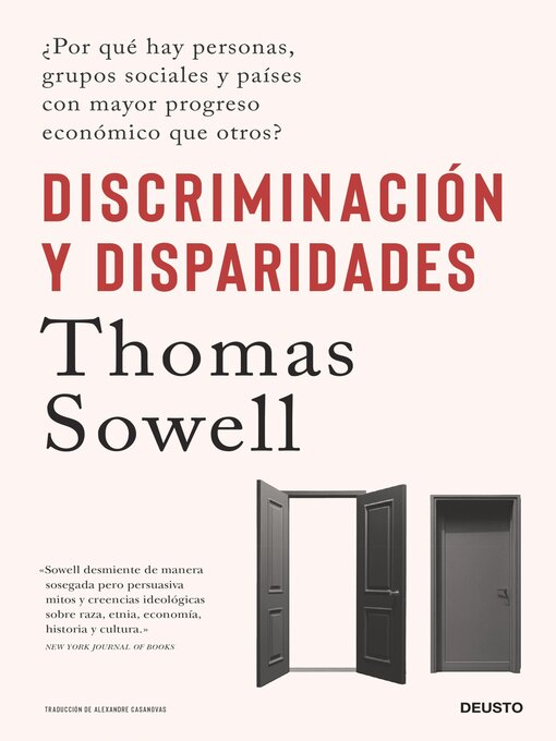 Title details for Discriminación y disparidades by Thomas Sowell - Available